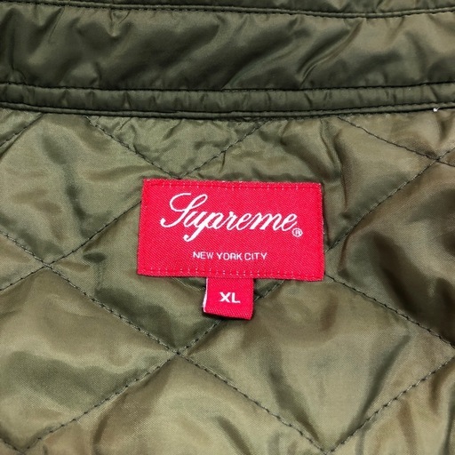 ジモティ割引有★【ジャングルジャングル岸和田店】Supreme ナイロンシャツ メンズ XLサイズ オリーブ 南大阪 岸和田市 貝塚市
