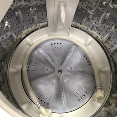 ジモティ特別価格🉐★K113★2022年製SHARP製5.5㌔洗濯機★6ヶ月保証付き★近隣配送・設置可の画像