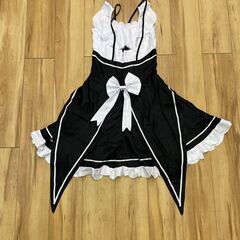 【中古】Re:ゼロから始める異世界生活 ラム  コスプレ衣装 フルセット メイド服　　No.415の画像