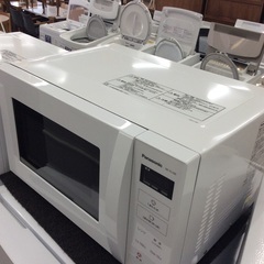 【美品】電子レンジ Panasonic ﾊﾟﾅｿﾆｯｸ  NE-FL100-W 2020年製 フラット庫内 :ホワイトの画像
