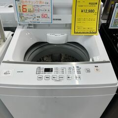 【ジャングルジャングル滋賀草津店】ジモティ来店特価!!　洗濯機　ｱｲﾘｽｵｰﾔﾏ　KAW-60A　2021　　J-251010の画像