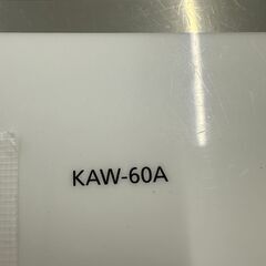 【ジャングルジャングル滋賀草津店】ジモティ来店特価!!　洗濯機　ｱｲﾘｽｵｰﾔﾏ　KAW-60A　2021　　J-251010の画像