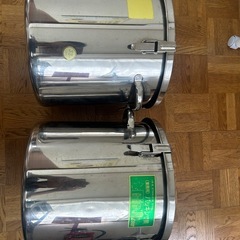 キッチンポット（パッキン寸胴）2台の画像