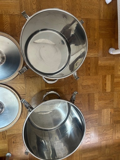 キッチンポット（パッキン寸胴）2台