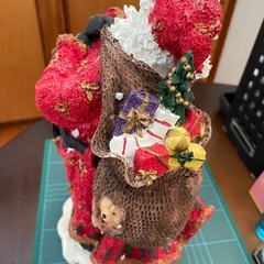 🌲🎅クリスマスオブジェ✨サンタ　陶器飾り物　人形🌲🎅の画像