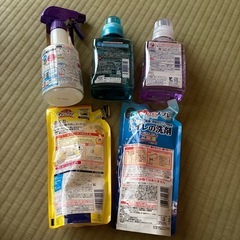 洗濯洗剤など5点セット！新品未使用品の画像