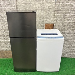 658 冷蔵庫　洗濯機　セット　小型　一人暮らし　138L 6kg 保証込みの画像