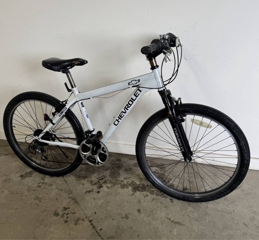 A-167△ 岐阜発/ CHVROLET/ シボレー/ マウンテンバイク/ 3×6段変速/ 自転車/ サドル破れあり/ 走行確認/ 現状品/ R7.2/7 △