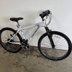 A-167△ 岐阜発/ CHVROLET/ シボレー/ マウンテンバイク/ 3×6段変速/ 自転車/ サドル破れあり/ 走行確認/ 現状品/ R7.2/7 △の画像
