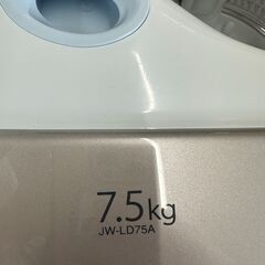 【ジャングルジャングル滋賀草津店】ジモティ来店特価!!　洗濯機　ハイアール　JW-LD75A　2022　J-251012の画像