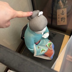 女性陶器人形の画像