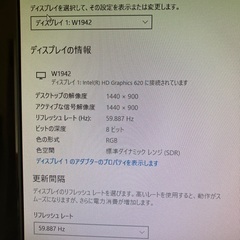 PCディスプレイ　LG製の画像