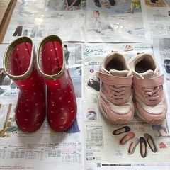 子供用靴、ながくつ長靴の画像