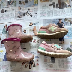 子供用靴、ながくつ長靴の画像