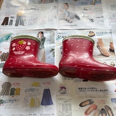 子供用靴、ながくつ長靴の画像