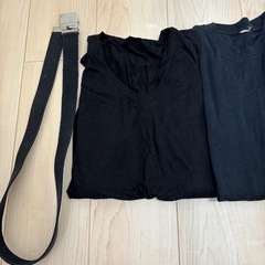 メンズ　インナー　シャツ　長袖　半袖　ベルトの画像