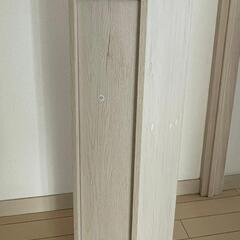 ニトリ トイレ収納(トゥール ホワイトウォッシュ)の画像