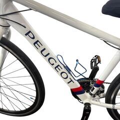 プジョー クロスバイク フレームサイズ43cm 中古 ホワイト PEUGEOT 自転車の画像