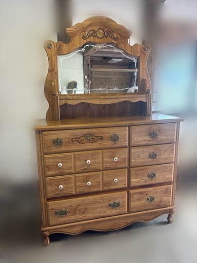 アンティーク　木製　チェスト　ドレッサー　ドレッサーチェスト