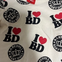 BABYDOLL ロンパース80の画像