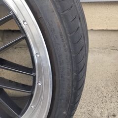 最終値下げカッコいい夏用タイヤホイールセットの画像