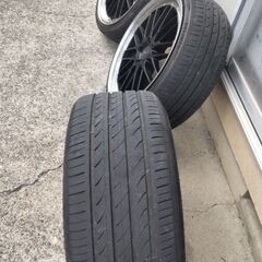最終値下げカッコいい夏用タイヤホイールセットの画像