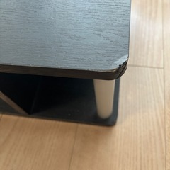 テレビ台 ブラック ローボードの画像