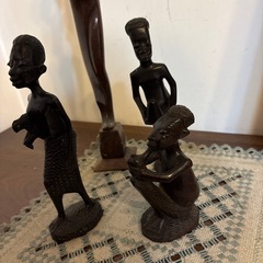 木彫土人の画像