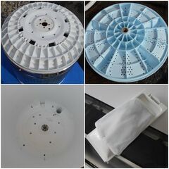 ♪AQUA/アクア 洗濯機 AQW-S4P 4.5kg 2023年製 洗濯槽外し清掃済♪の画像