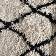 モロッコ購入　ラグカーペットの画像