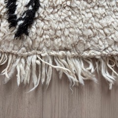 モロッコ購入　ラグカーペットの画像