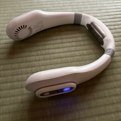 首かけ扇風機の画像