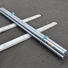 ≪NX022ジ限≫ 中古単管 長さ2ｍ 5本 現状品　の画像