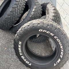 TOYOオプカンMT　16インチ中古タイヤ4本の画像