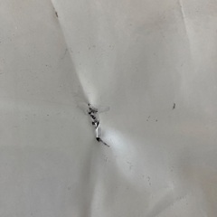 ホワイトボードのシートタイプ　約60センチ×2メートル　家庭中古の画像