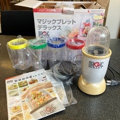 M2510-018ショップ ジャパン maGic BULLET DELUXE FN001530 ベージュ 通電確認済み キズ汚れ有り の画像