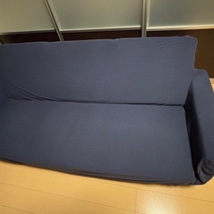 3人掛けソファー&ソファーカバーの画像