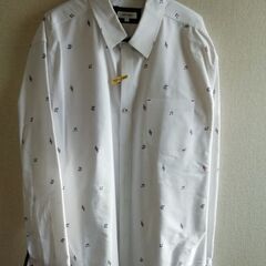 音符柄シャツの画像