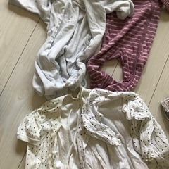 【およそ16着程】新生児　ベビー肌着　カバーオールの画像