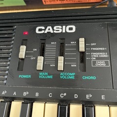 Casio MT-140 昭和レトロ☆日本製シンセサイザー　動作確認済みの画像