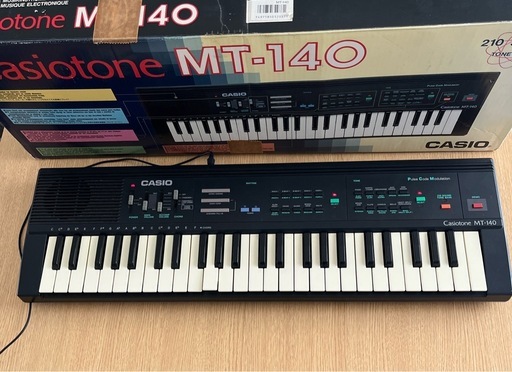 Casio MT-140 昭和レトロ☆日本製シンセサイザー 伊達市内配送可能