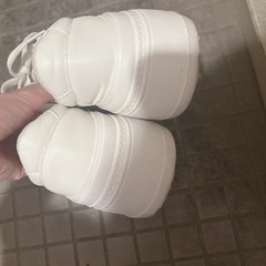 厚底スニーカー レディース 白‎🤍の画像