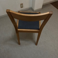 無印良品(美品)【オーク材チェア】の画像