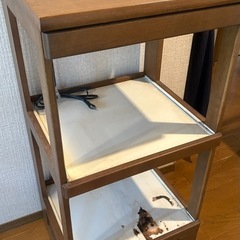 カリモク　レンジ台　キッチン収納　収納ボックスの画像