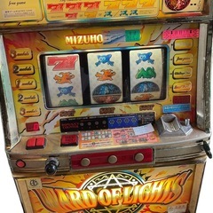 パチスロ実機　MIZUHO「WARD OF LIGHTS」メダル付きの画像