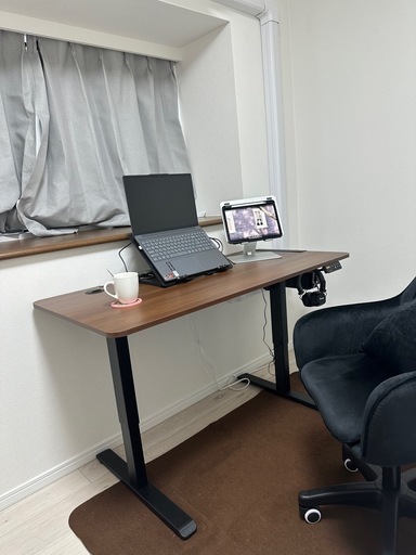 【ほぼ新品】モーションデスク（電動昇降式）