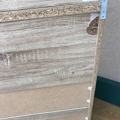 ★リユースのサカイ春日部店★KJ11997 ベガコーポレーション 食器棚 ベージュ H182×W90×D41 クリーニング済みの画像
