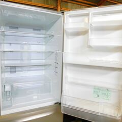 【JM804】Panasonic パナソニック 3ドア冷凍冷蔵庫 右開き NR-C37FM-N 315L 自動製氷機能付き エコナビ搭載の画像