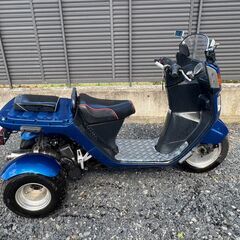 ホンダ　TA02ジャイロキャノピー　カスタム　側車付軽二輪　普通免許　二人乗り　ヘルメット不要！　現車確認･試乗大歓迎！の画像