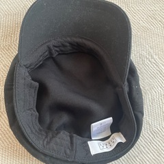 ブラック ワークキャップの画像